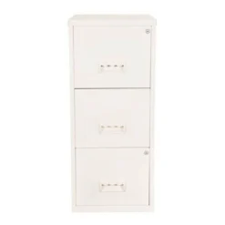 Pierre Henry 3 Drawer A4 Filing Cabinet – White