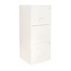 Pierre Henry 3 Drawer A4 Filing Cabinet – White -Office Furniture Store 86764449 4