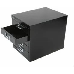 Bisley 5 Drawer Filing Cabinet - Black -Office Furniture Store 86764485 3