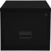 Pierre Henry Filing Cabinet 1 Drawer - Black