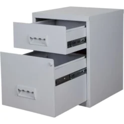 Pierre Henry Combi Filing Cabinet 2 Drawer - Grey -Office Furniture Store 86764548 3
