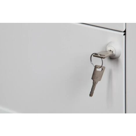 Pierre Henry 3 Drawer A4 Filing Cabinet – Grey 3 Pierre Henry 3 Drawer A4 Filing Cabinet – Grey - Image 3