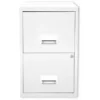 Pierre Henry 2 Drawer Maxi Tall Filing Cabinet - Bright White