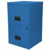 Pierre Henry 2 Drawer Maxi Tall Filing Cabinet - Sky Blue