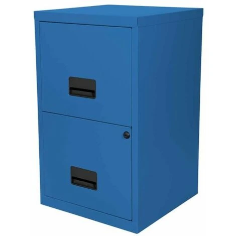Pierre Henry 2 Drawer Maxi Tall Filing Cabinet - Sky Blue 1 Pierre Henry 2 Drawer Maxi Tall Filing Cabinet - Sky Blue