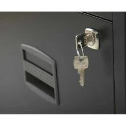 Bisley 2 Drawer Metal Filing Cabinet - Black 5 Bisley 2 Drawer Metal Filing Cabinet - Black -Office Furniture Store 86764650 3