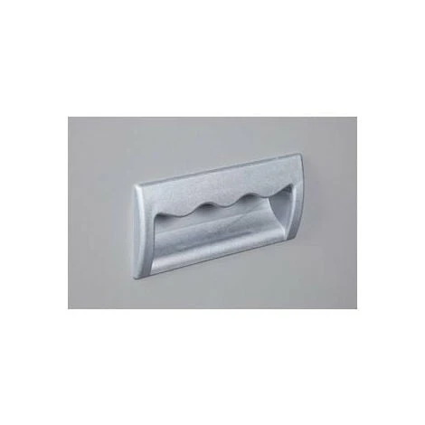 Pierre Henry 2 Drawer Maxi Tall Filing Cabinet - Silver 2 Pierre Henry 2 Drawer Maxi Tall Filing Cabinet - Silver - Image 2