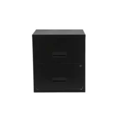 Pierre Henry 2 Drawer Maxi Tall Filing Cabinet - Black