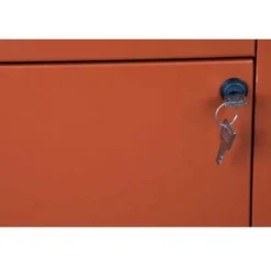 Pierre Henry 2 Drawer Maxi Tall Filing Cabinet - Teracotta -Office Furniture Store 86764715 3