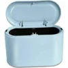 Kitchen Bin Mini Plastic Bin With Lid,Small Tabl Bin,For Bathrooms,Desks,Office,Kitchen,Car,Makeup Holder