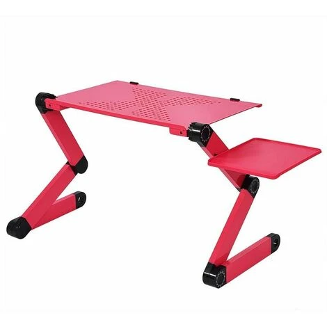 Laptop Table Top With Mouse Holder, Sofa Bed (Red) 2 Laptop Table Top With Mouse Holder, Sofa Bed (Red) - Image 2