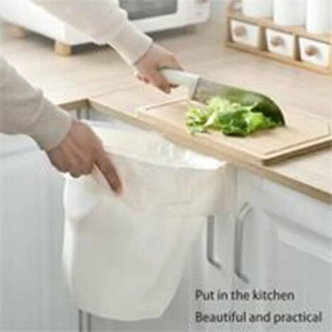 Office Trash Can, Environmental Protection Irregular Bedroom Office Plastic Trash Can (White) 2 Office Trash Can, Environmental Protection Irregular Bedroom Office Plastic Trash Can (White) - Image 2