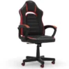 Gaming Chair Office Chair Ergonomic Chair Height Adjustable Chair Home Office With Universal Wheels,Red