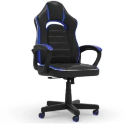 Gaming Chair Office Chair Ergonomic Chair Height Adjustable Chair Home Office With Universal Wheels,Blue