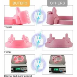 4 Pack Thumbs Up Cell Phone Holder, Adjustable Silicone Tablet Stand, Multi Colors Portable Desktop OK Stands Compatible For Smart Phones IPhone IPad Mini Huawei Samsung Galax -Office Furniture Store 87856925 5