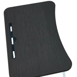 Adjustable Laptop Bed Table, Portable Lap Desk Bed Tray, Laptop With Foldable Legs, Black -Office Furniture Store 88057597 5