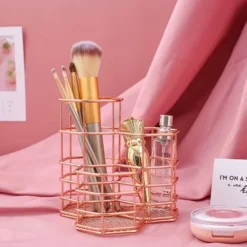 GDRHVFD Pencil Pot Holder Office Pen Holder Metal Pen Holder Office Pencil Holder Desk Storage, Glasses Pencil Holder Brush Holder Storage Organizer -Office Furniture Store 88103509 4