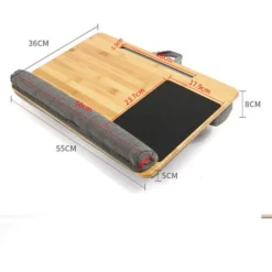 Portable Laptop Desk With Stand For Laptops Up To 17 Inches With Cushion And Built-in Mouse Pad For Tablet, Pen And Phone 7 Portable Laptop Desk With Stand For Laptops Up To 17 Inches With Cushion And Built-in Mouse Pad For Tablet, Pen And Phone -Office Furniture Store 88295486 4