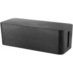 Cable Tidy Boxes With Rubber Feet For Storing Power Outlets, Cables, Organizing Hidden Cables