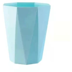 1pc Trash Bin Waste Paper Bin Plastic Trash Container Garbage Bin Waste Paper Bin Desktop Organizer For Bedroom Office, 24cm Height