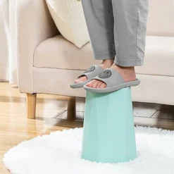 1pc Trash Bin Waste Paper Bin Plastic Trash Container Garbage Bin Waste Paper Bin Desktop Organizer For Bedroom Office, 24cm Height -Office Furniture Store 93502012 4