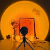 Sunset Lamp, Sunset Projection Lamp Sunset Lamp, Sunset Projection Lamp 3 Colors, Rainbow Projection Lamp, 180° Rotation Romantic Visual Mood Lamp Lighting Bedroom Decor