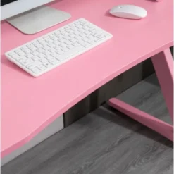 Girls Gaming Desk Pink Racing Computer Workstation Kids Home Office Study Table 9 Girls Gaming Desk Pink Racing Computer Workstation Kids Home Office Study Table -Office Furniture Store 94577033 5