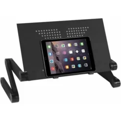 Laptop Table Laptop Stand Bed/Sofa Folding PC Table,Adjustable Ventilated Portable Desk Stand With Aluminum Alloy Mouse Pad Black 7 Laptop Table Laptop Stand Bed/Sofa Folding PC Table,Adjustable Ventilated Portable Desk Stand With Aluminum Alloy Mouse Pad Black -Office Furniture Store 95067416 3