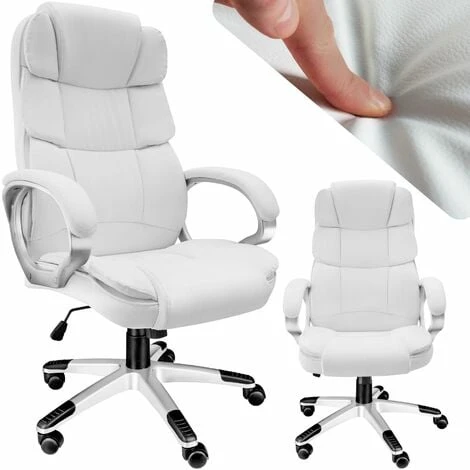 Office Chair Jonas - Desk Chair, Computer Chair, Swivel Chair - White 1 Office Chair Jonas - Desk Chair, Computer Chair, Swivel Chair - White