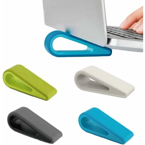Pieces Laptop Stand, Laptop Stand, Notebook Riser, Mini Non-Slip Silicone Ventilated Computer Stand For Notebook (4 Colors) 1 Pieces Laptop Stand, Laptop Stand, Notebook Riser, Mini Non-Slip Silicone Ventilated Computer Stand For Notebook (4 Colors)