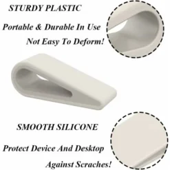 Pieces Laptop Stand, Laptop Stand, Notebook Riser, Mini Non-Slip Silicone Ventilated Computer Stand For Notebook (4 Colors) 8 Pieces Laptop Stand, Laptop Stand, Notebook Riser, Mini Non-Slip Silicone Ventilated Computer Stand For Notebook (4 Colors) -Office Furniture Store 97455928 4