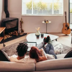 Relaxdays Lap Desk, For Bed & Sofa, Folding Laptop Tray, HWD: 26 X 63 X 40 Cm, MDF & Iron, Notebook Table, Natural -Office Furniture Store 98543798 5