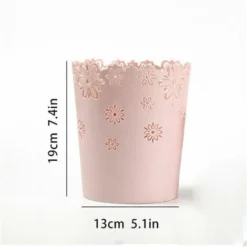 Moon-Wastepaper Bin, Plastic Trash Can For Office, Kitchen Or Bathroom -Office Furniture Store 99508195 3